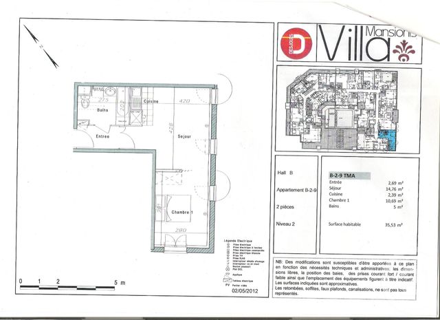 Appartement F2 à louer - 2 pièces - 35.53 m2 - MAISONS LAFFITTE - 78 - ILE-DE-FRANCE - Century 21 Laffitte Immobilier